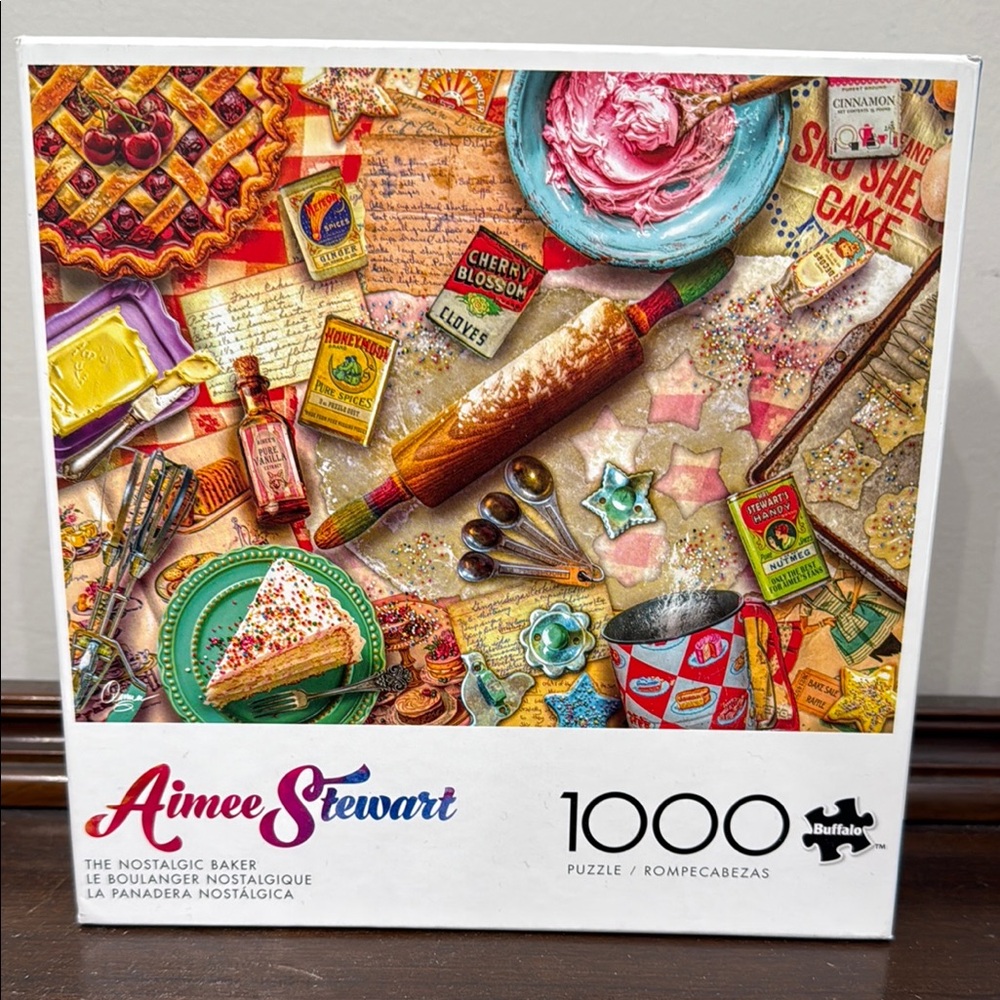 Buffalo Games Aimee Stewart 1000 Pieces ..”Nostalgic Baker” Puzzle